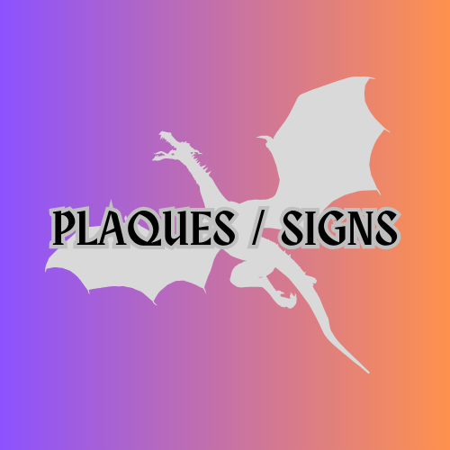 Plaques/Signs