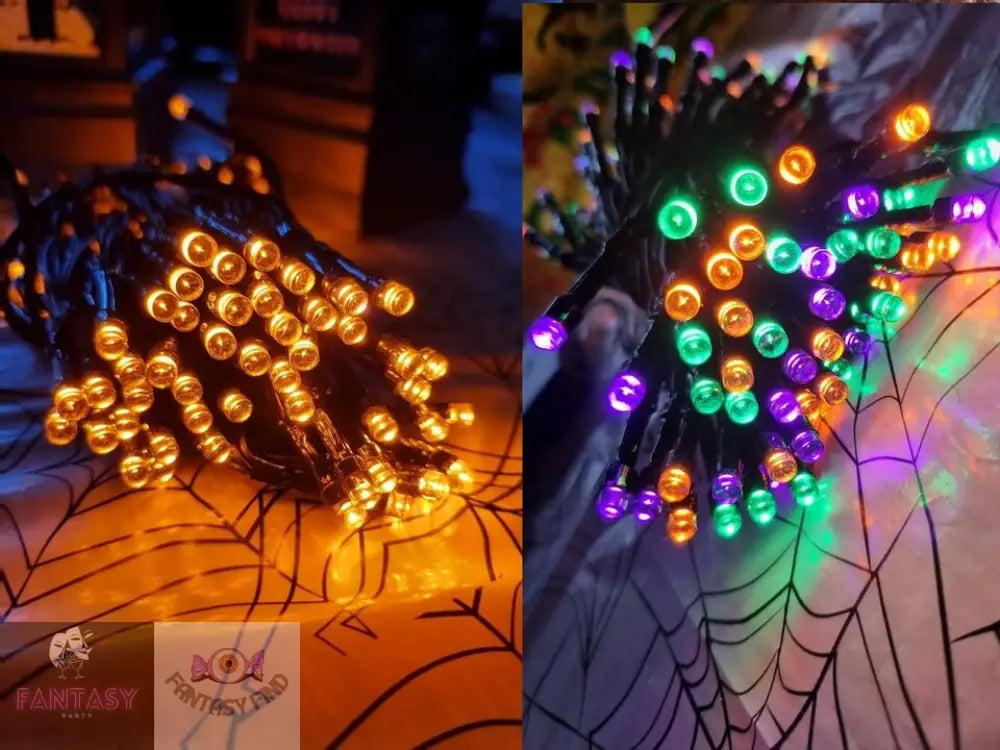 10M Halloween Led Fairy Lights - Choice Of Colour