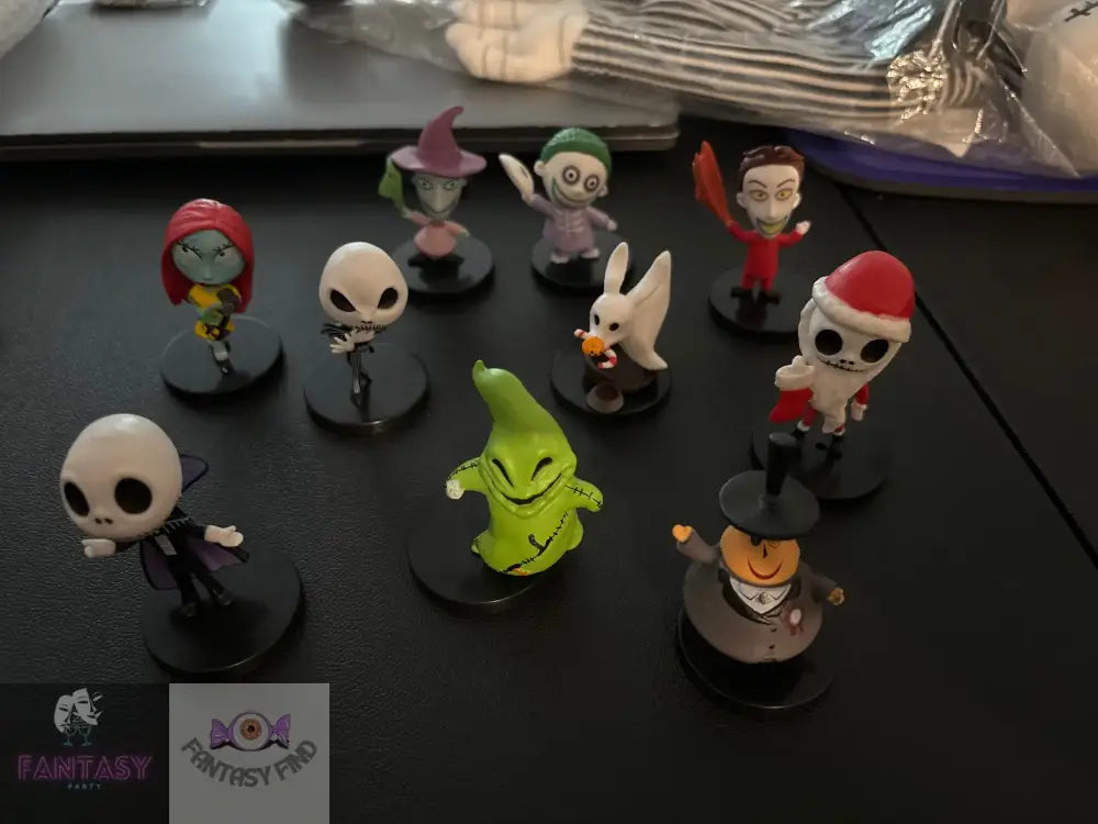 10Pcs/Set The Nightmare Before Christmas Figure