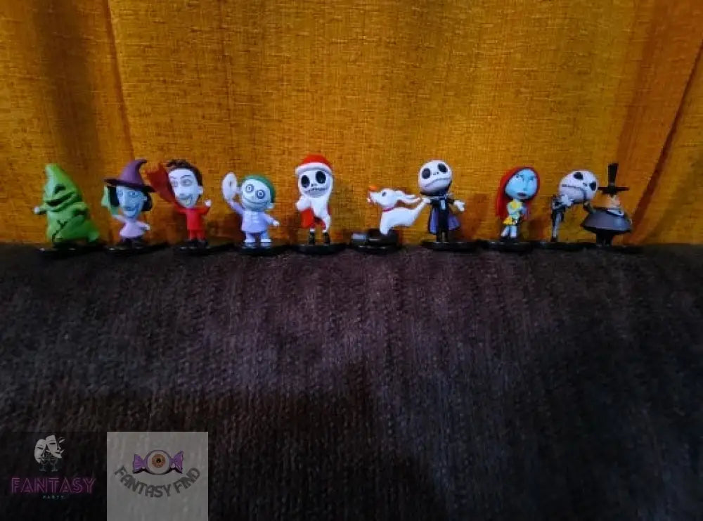 10Pcs/Set The Nightmare Before Christmas Figure