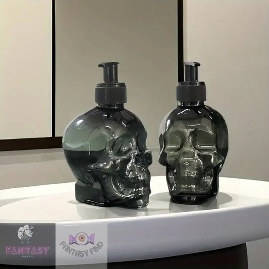 1Pc 350Ml Skull Shaped Dispenser Bottle