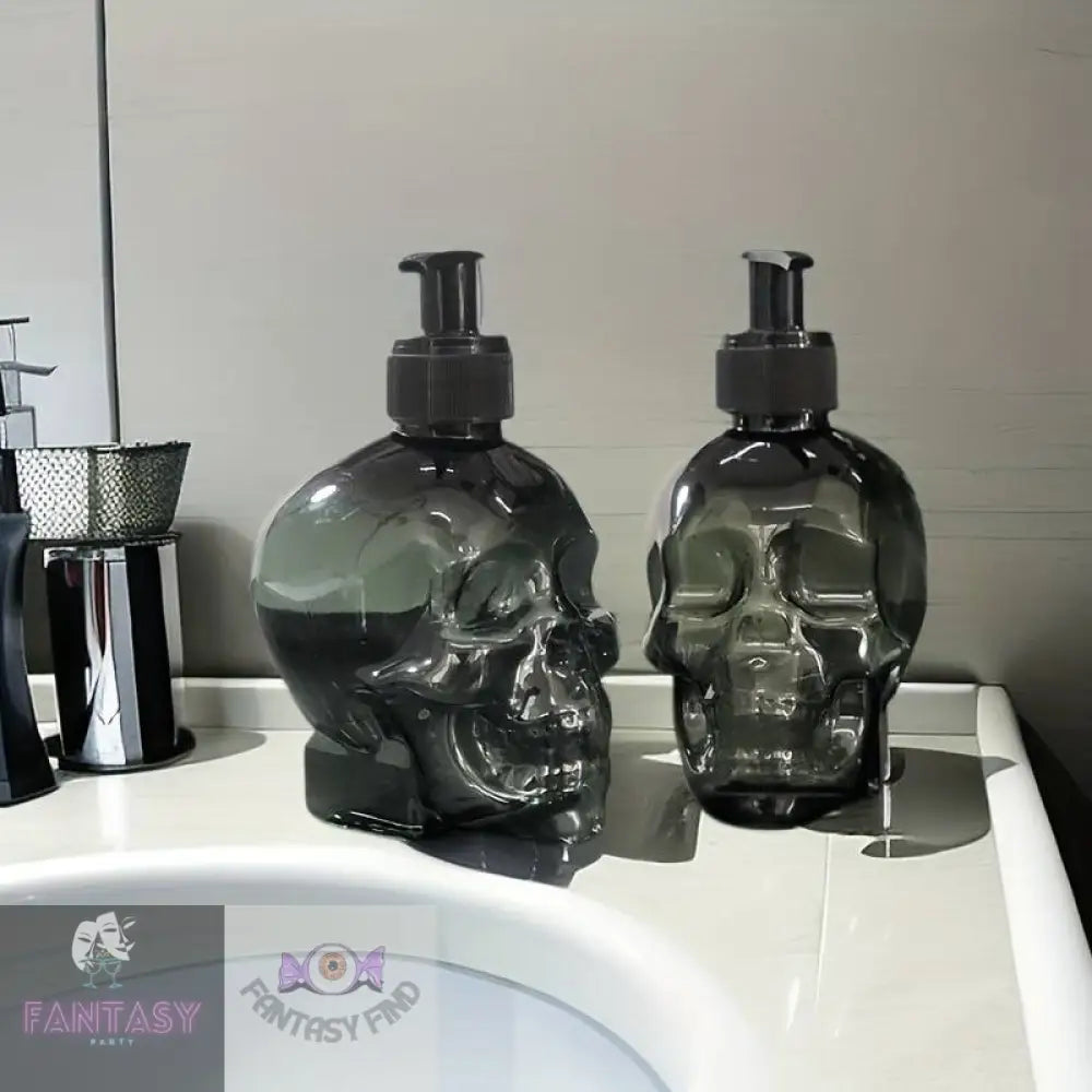 1Pc 350Ml Skull Shaped Dispenser Bottle