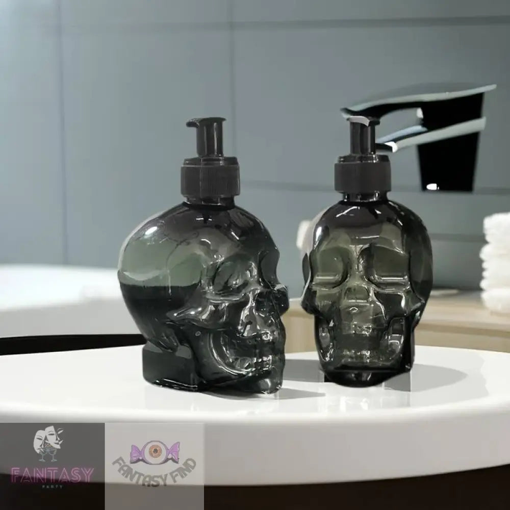 1Pc 350Ml Skull Shaped Dispenser Bottle