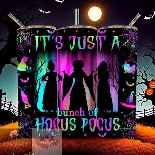 20Oz Hocus Pocus Themed Stainless Steel Tumbler