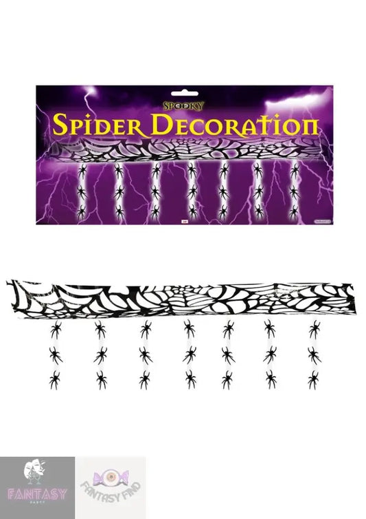 3M Spider Halloween Hanging Ceiling Wall Decoration Horror Haunted House Spiders