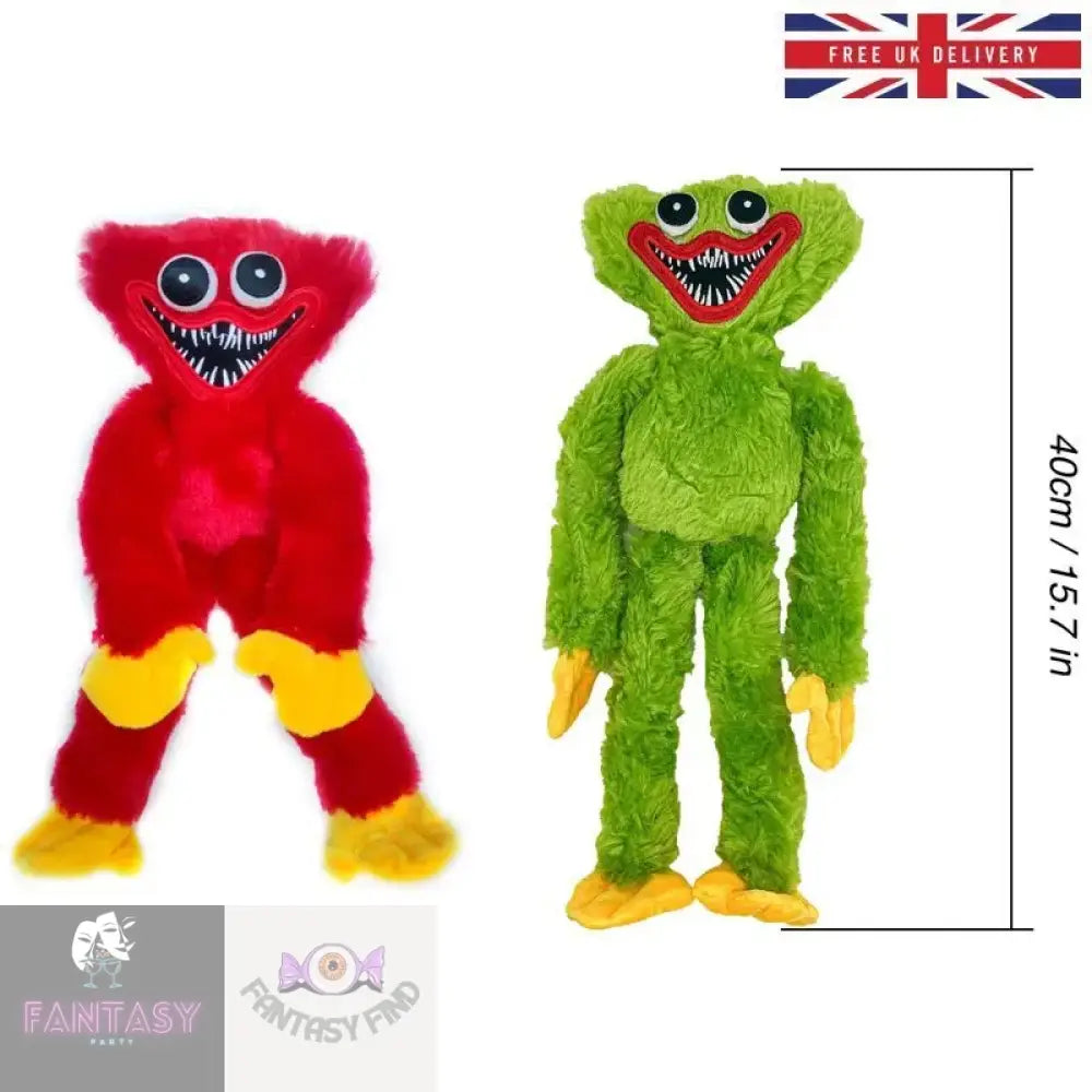 40 Cm Huggy Wuggy Plush - Choice Of Colour