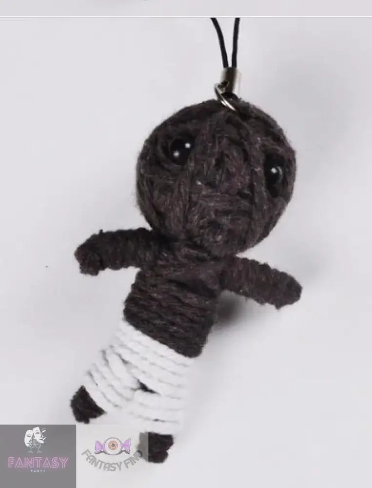 4Pc Voodoo Doll Key Rings