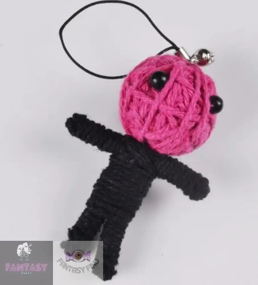 4Pc Voodoo Doll Key Rings