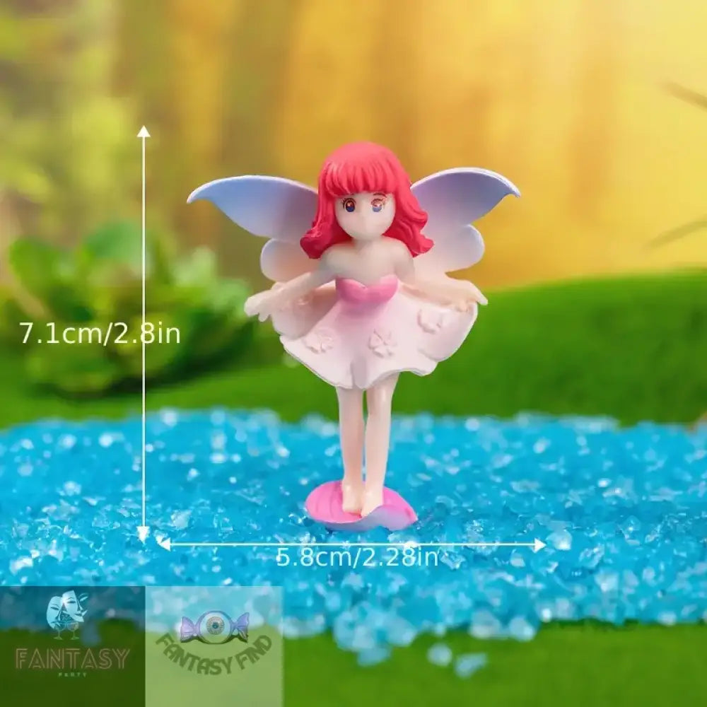 4Pcs Miniature Fairy Dolls