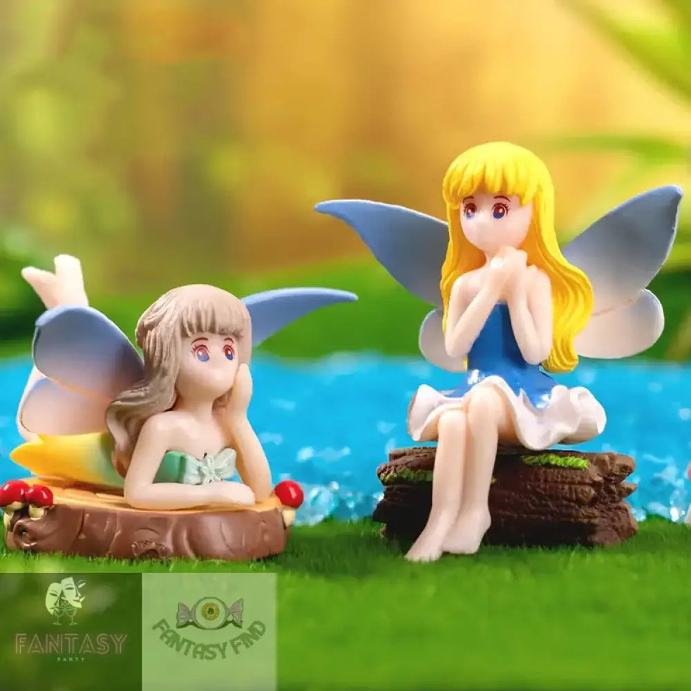 4Pcs Miniature Fairy Dolls