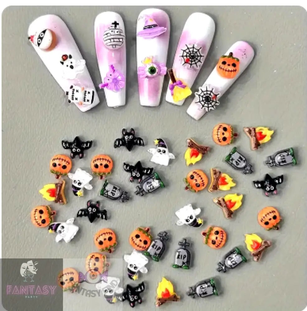 50Pcs Mix Nail Art Charms