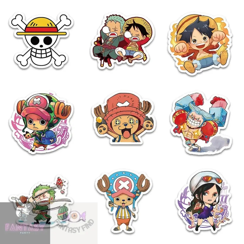 55Pcs Cartoon Stickers