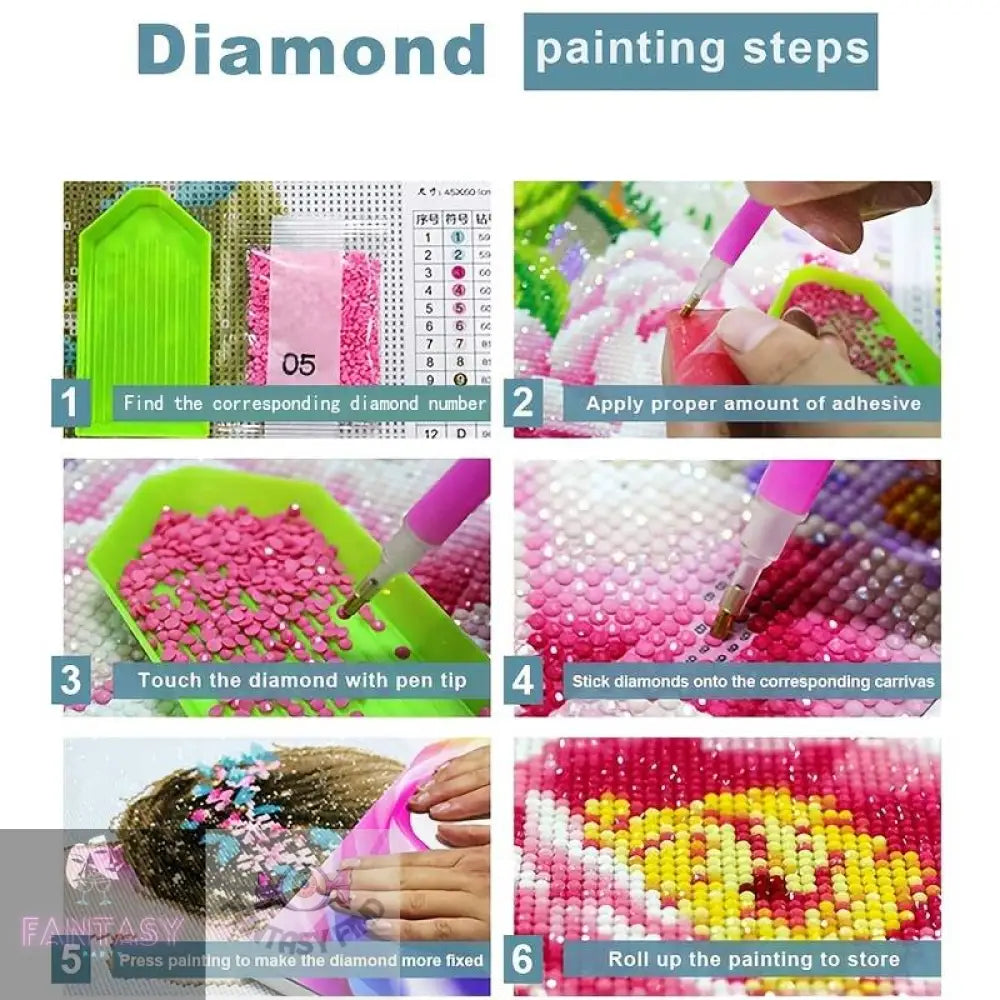 5D Diamond Art Painting Set - Girl And Teddy 30840Cm/11.8*15.7In