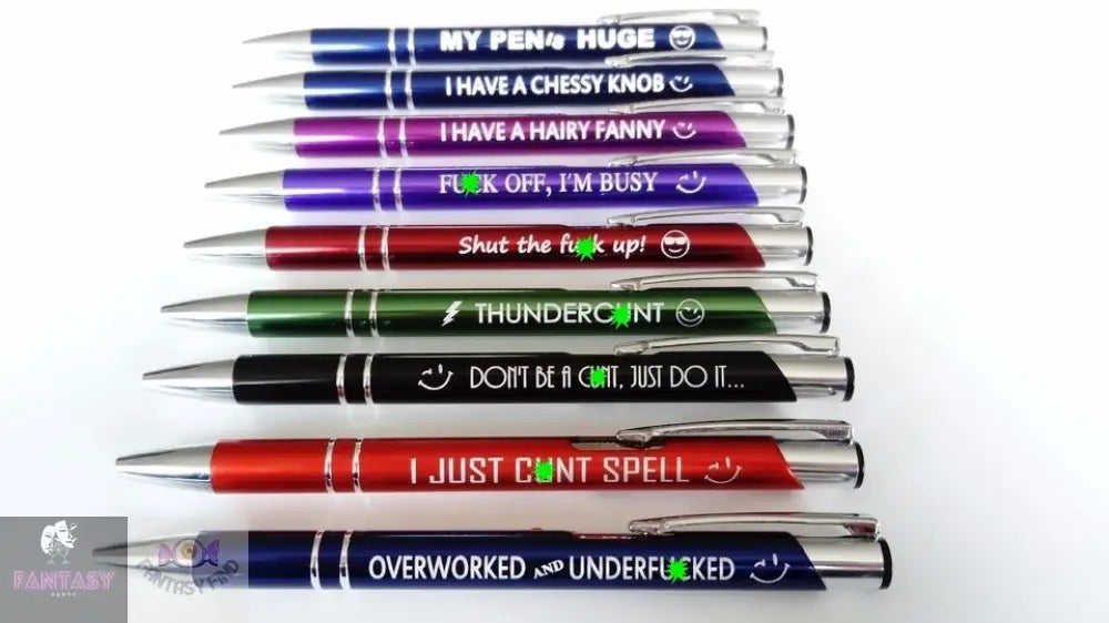 5Pcs Funny Sh^t Show Pens