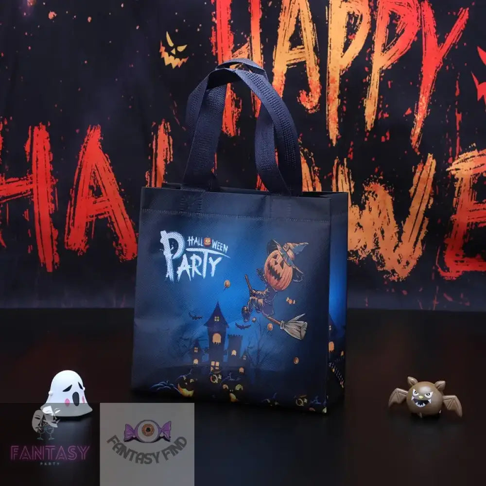 6X Halloween Cartoon Tote Bags