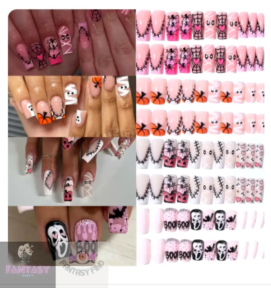 96Pcs Fake Nail Set