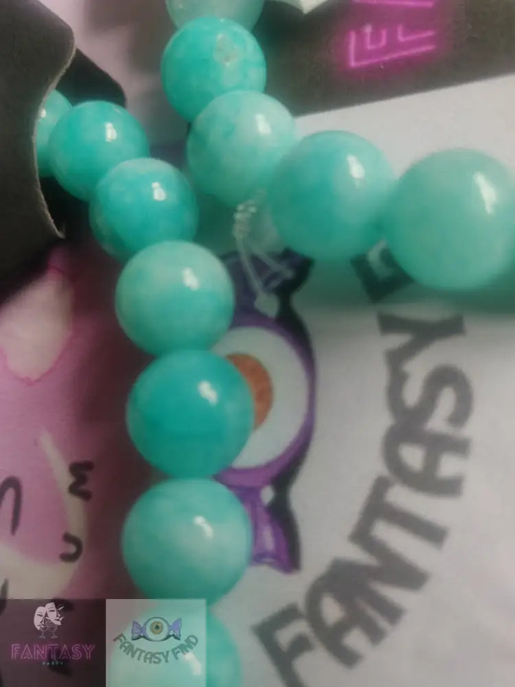 Amazonite Malachite 10Mm Bracelet