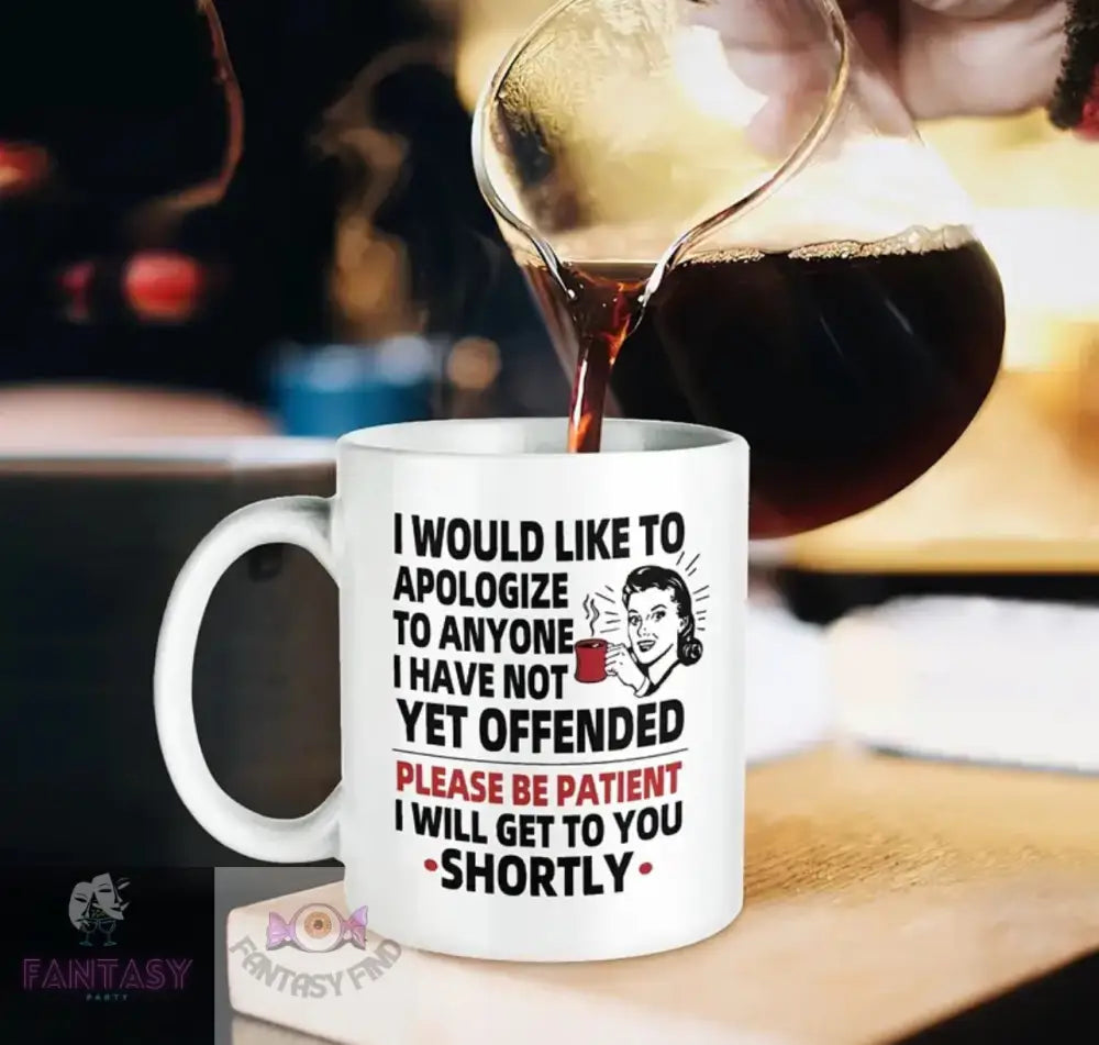 Apologise Mug