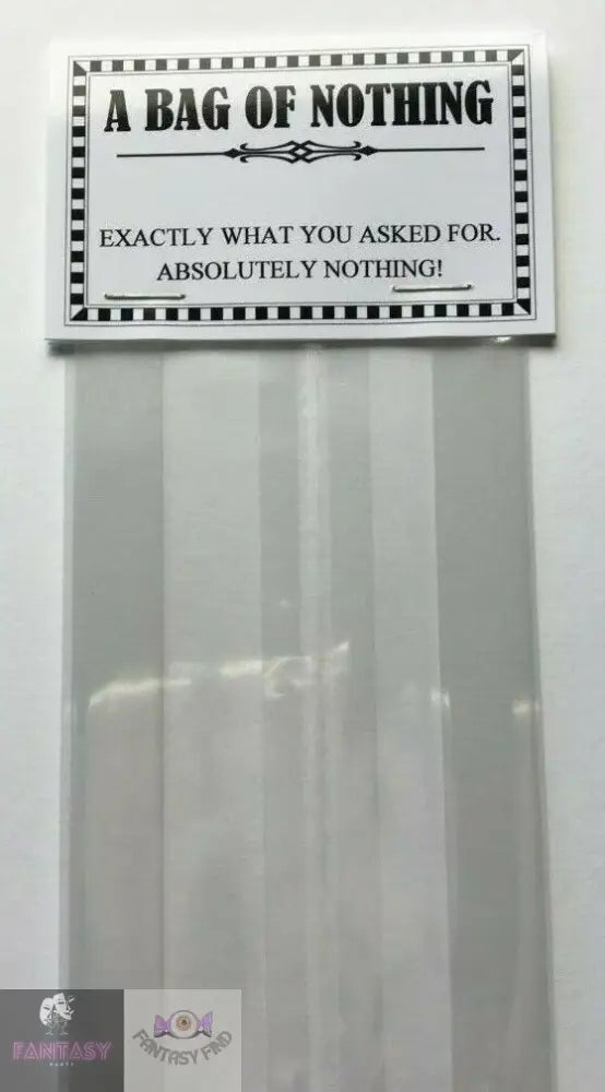 Bag Of Nothing Funny Joke Novelty