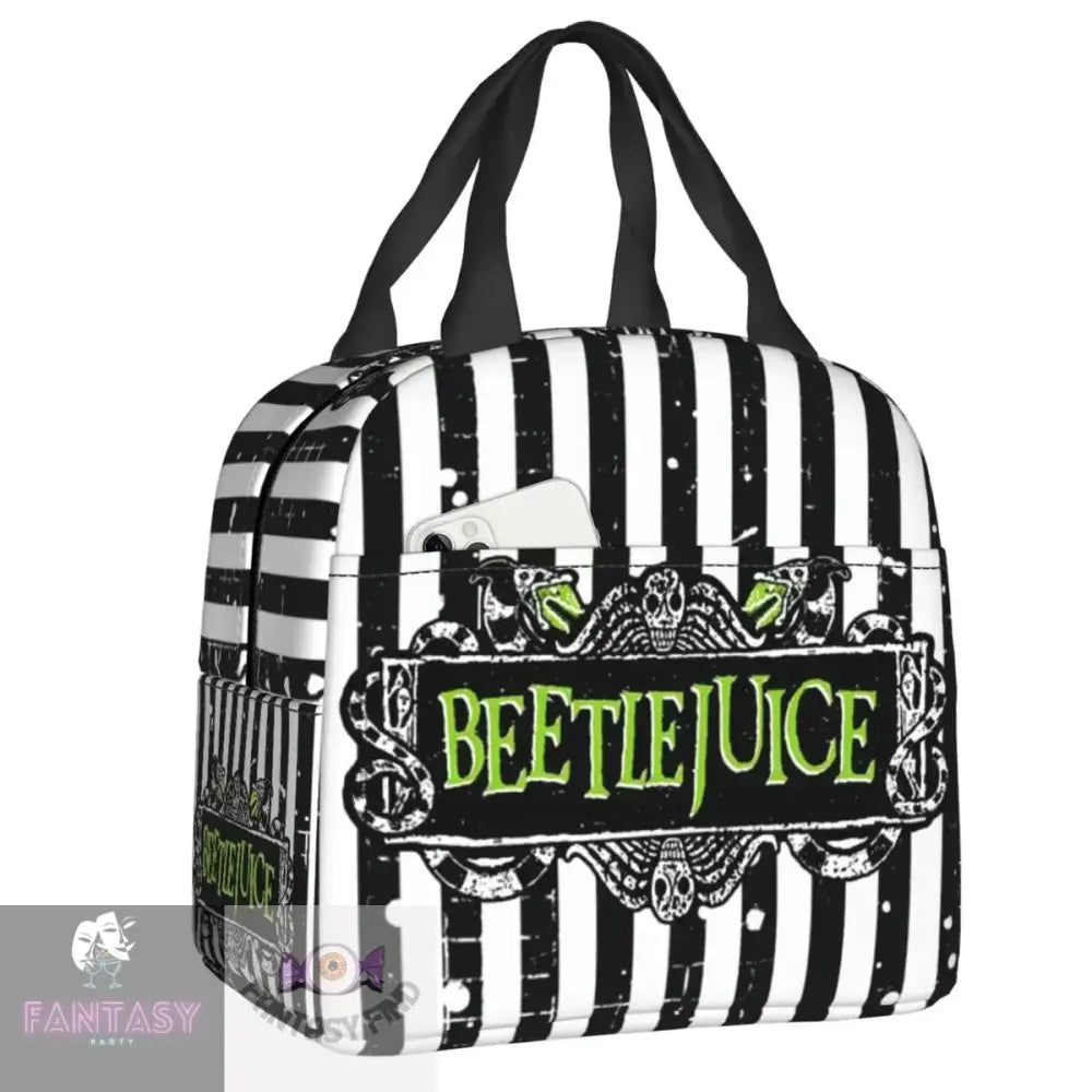 Beetlejuice Resuable Lunch Box - Logo