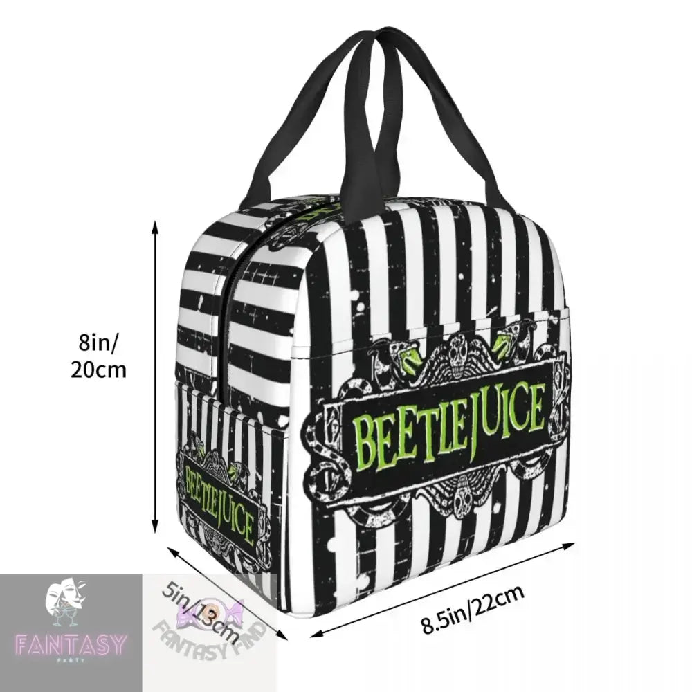 Beetlejuice Resuable Lunch Box - Logo