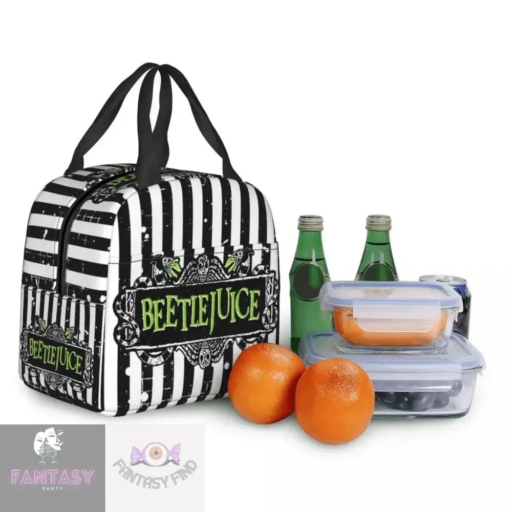 Beetlejuice Resuable Lunch Box - Logo