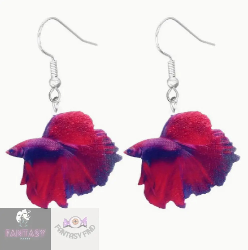 Betta Fish Earrings