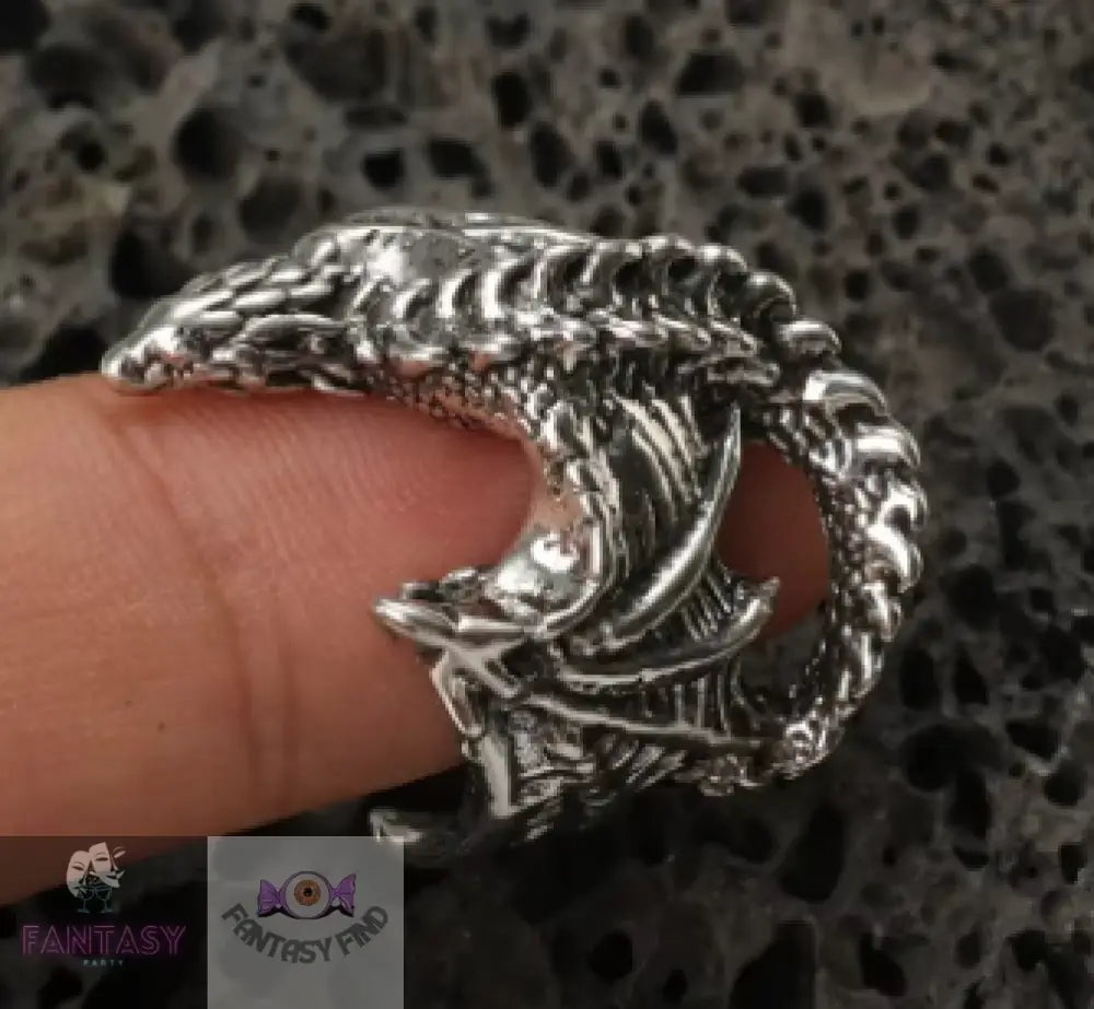 Black Dragon Ring