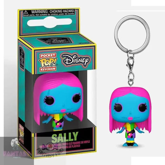 Blue Sally Funko Pop Keychain