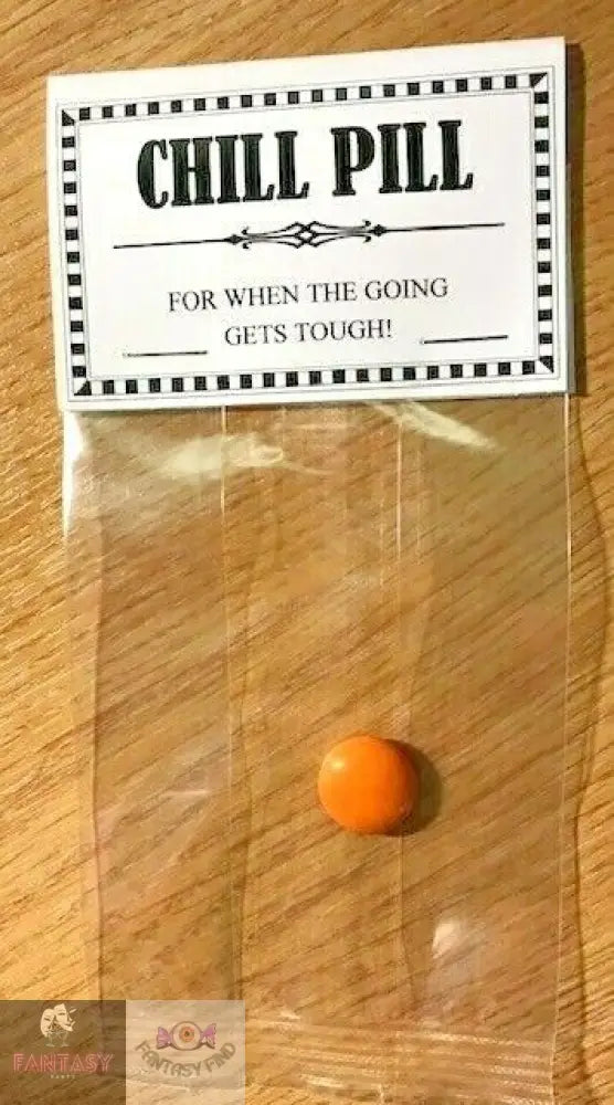 Chill Pill Funny Novelty Joke