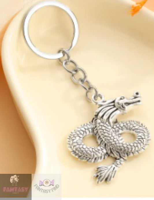 Chinese Dragon Charm Key Ring X20