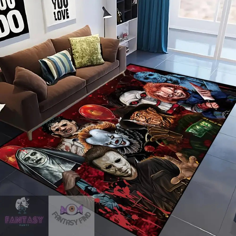 Chucky Party Rug - Choice Of Size