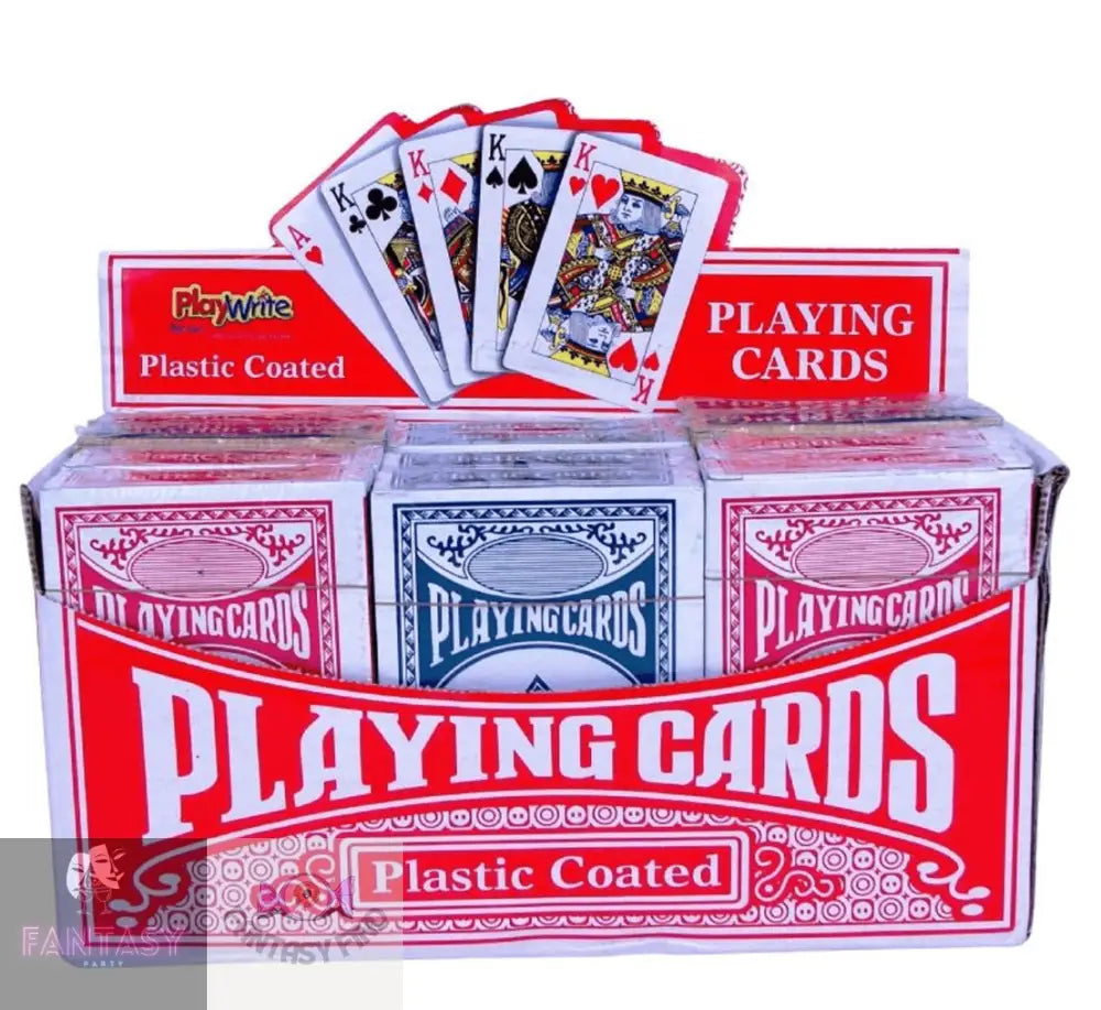 Deck Of Classic Playing Cards - 9 X 6 1.5Cm