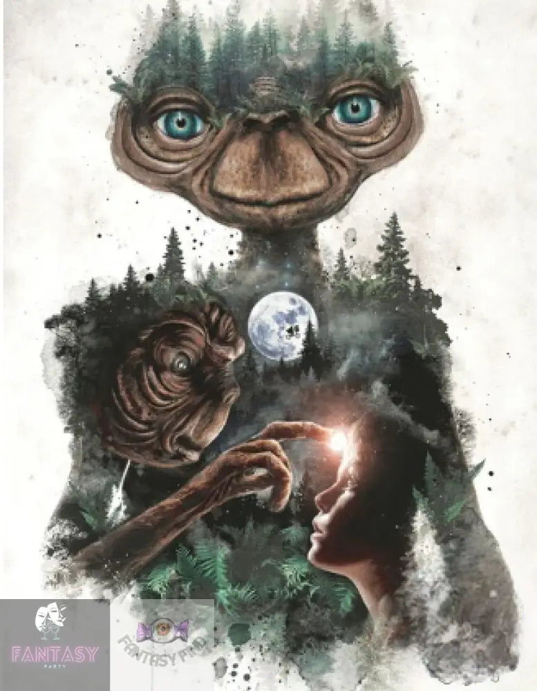 E.t Diamond Art - 30 X 20 Cm