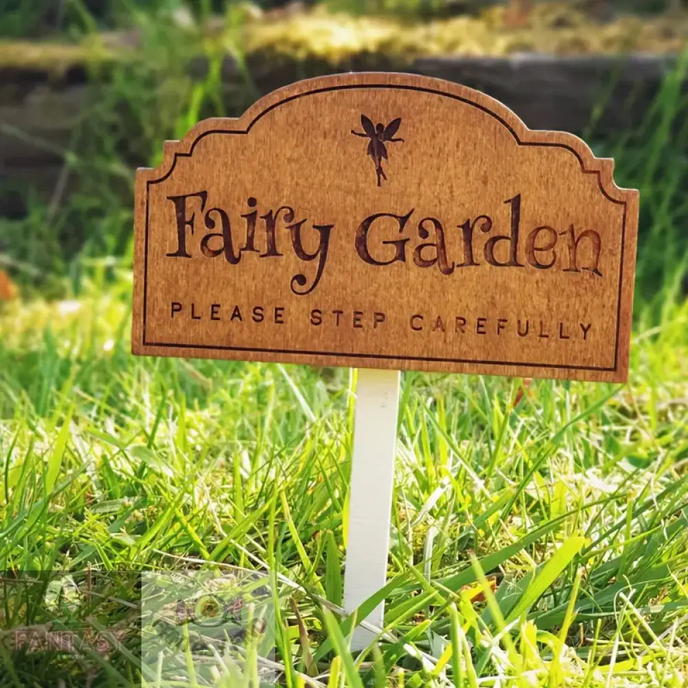 Fairy Garden Wooden Sign