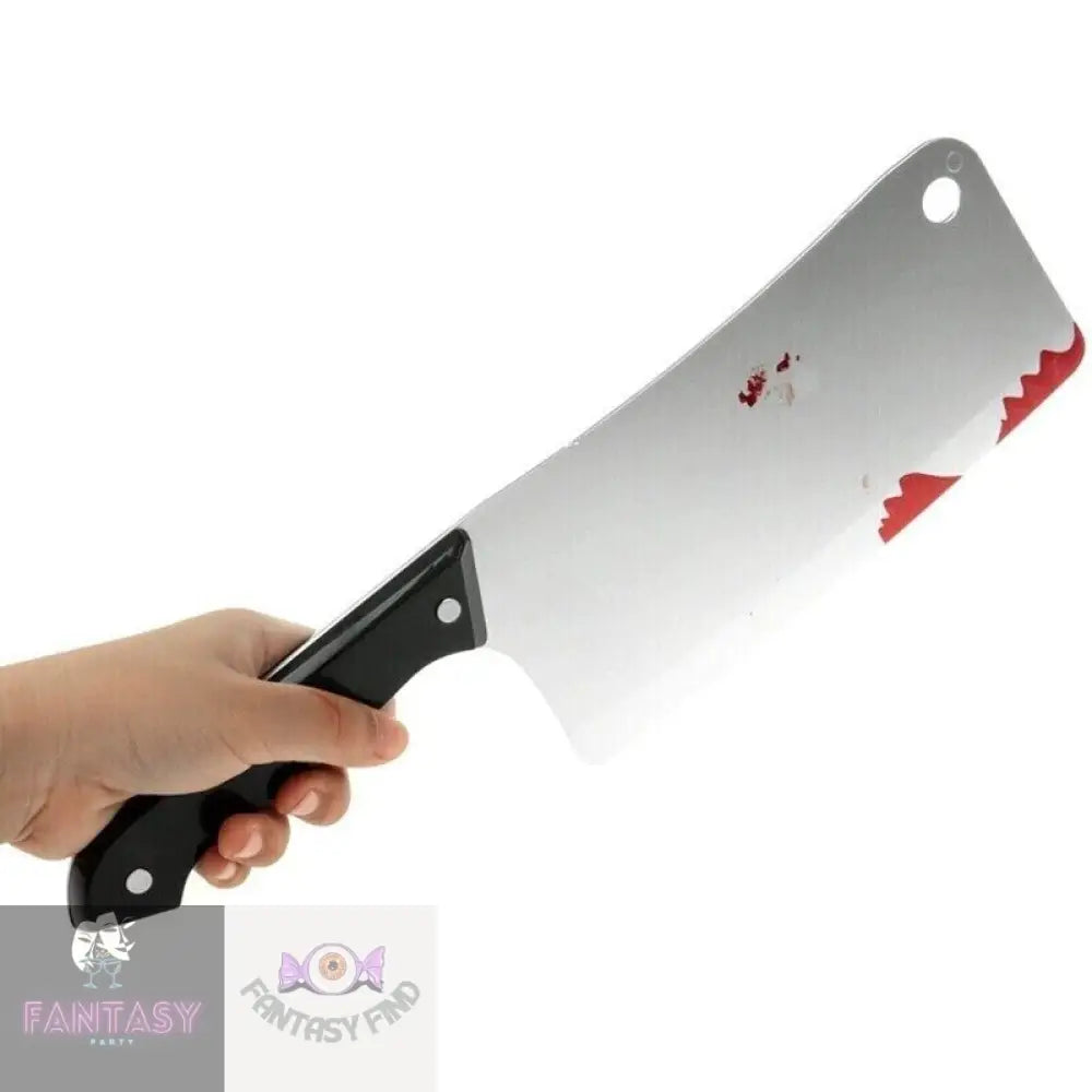 Fake Realistic Bloody Cleaver