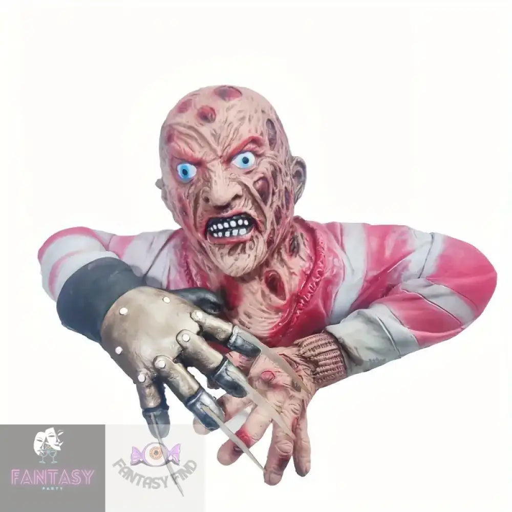 Freddy Krueger’s Tomb Walker - Spooky Resin Wall Decor