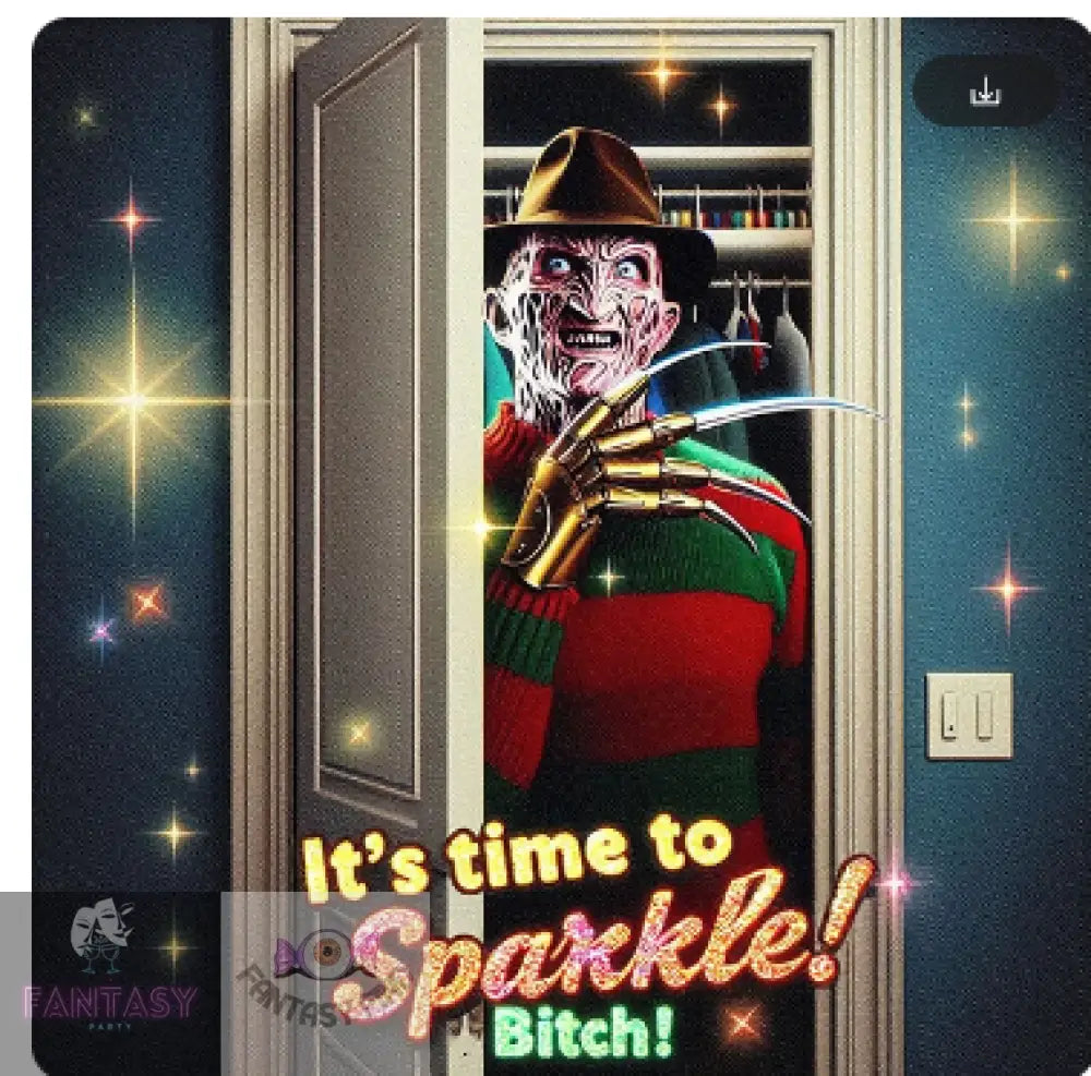 Freddy Kruger It’s Time To Sparkle Diamond Art