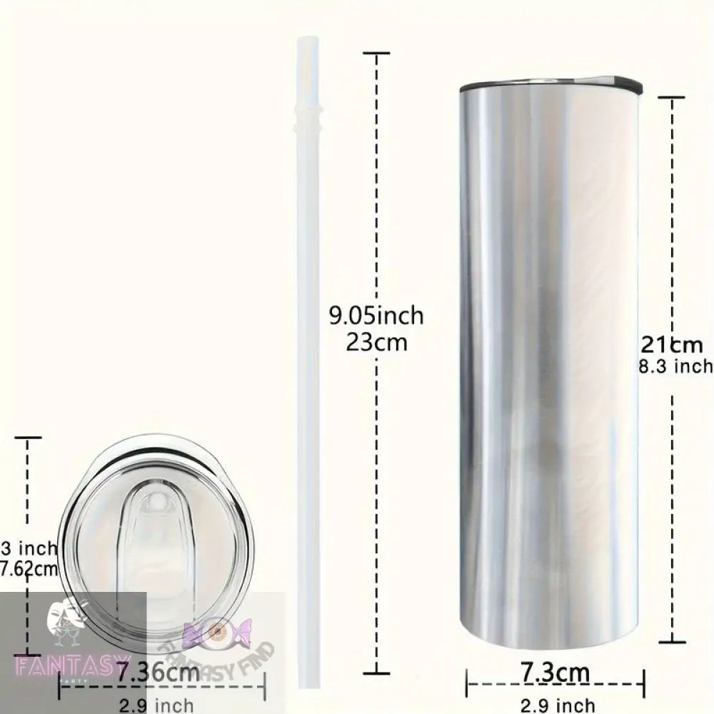 Funny Sarcastic 20Oztumbler With Lid And Straw - ’And Yet Despite’