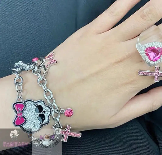 Girl Skull Bracelet