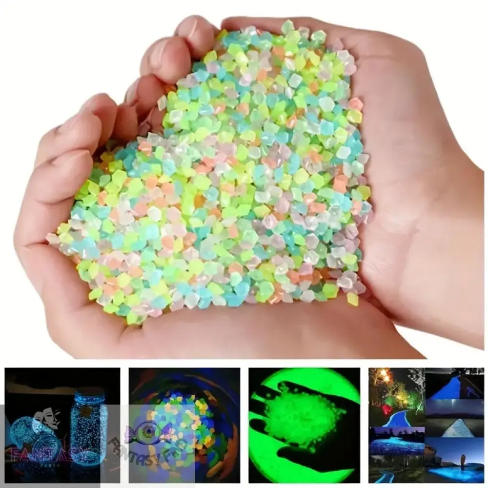 Glow In The Garden Pebbles - Choice Of Design