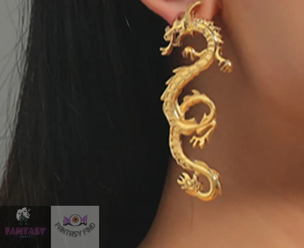 Golddragon Earrings