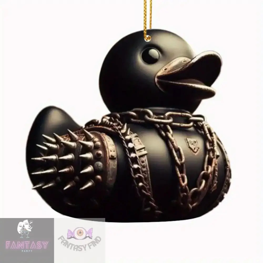 Gothic Acrylic Duck - Punk