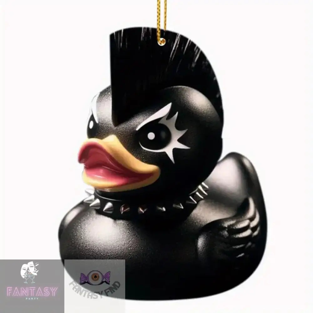 Gothic Acrylic Duck - Rock