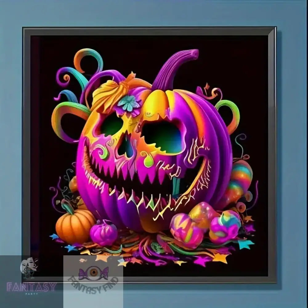 Halloween Pumpkin 5D Diy Diamond Painting