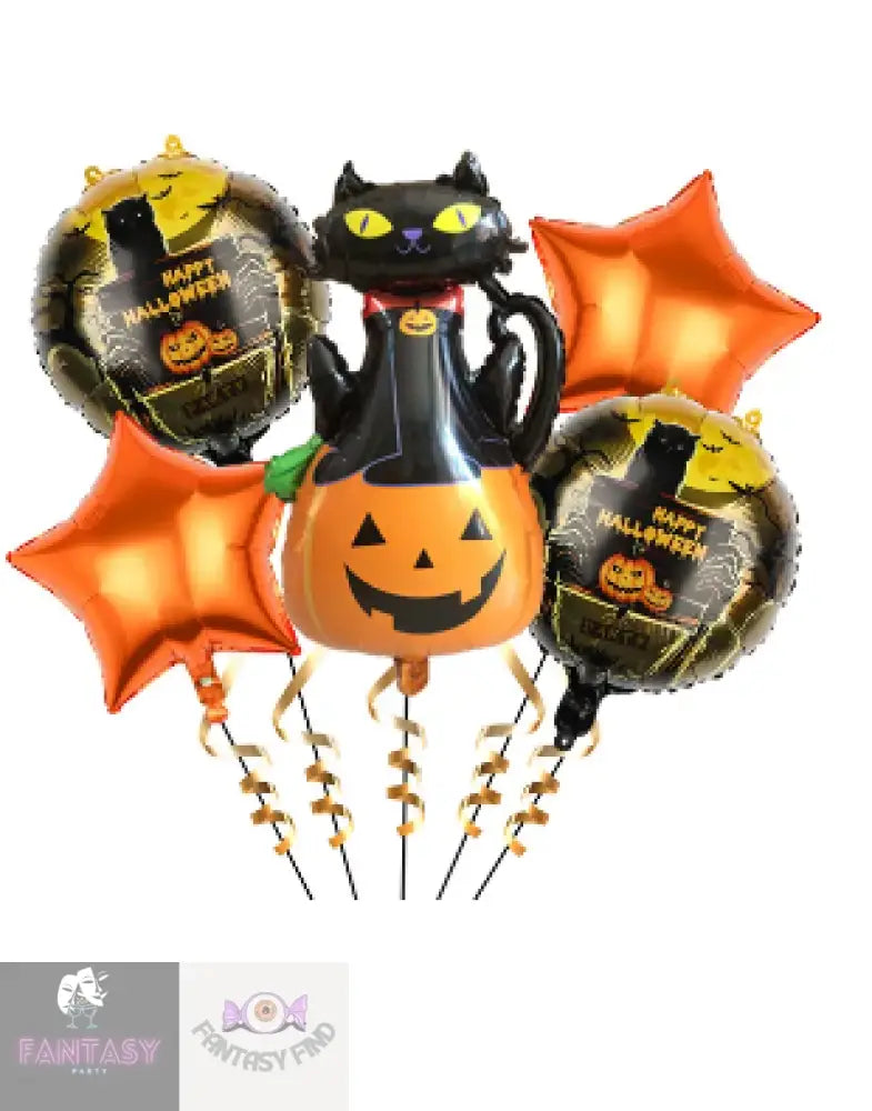 Halloween Pumpkin Balloon Set