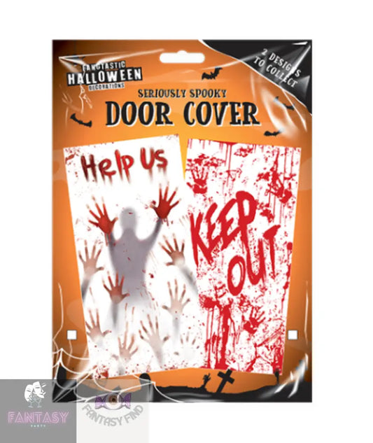 Halloween Scary Door Cover