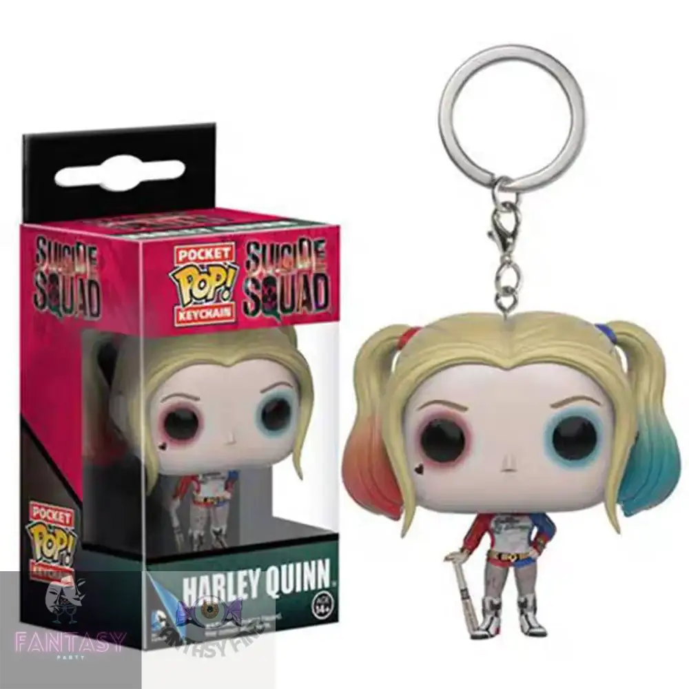 Harley Quinn Funko Pop Keychain