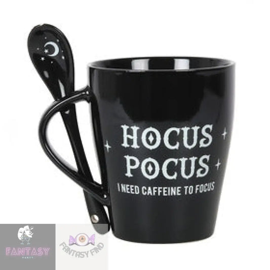 Hocus Pocus Ceramic Mug And Spoon Set
