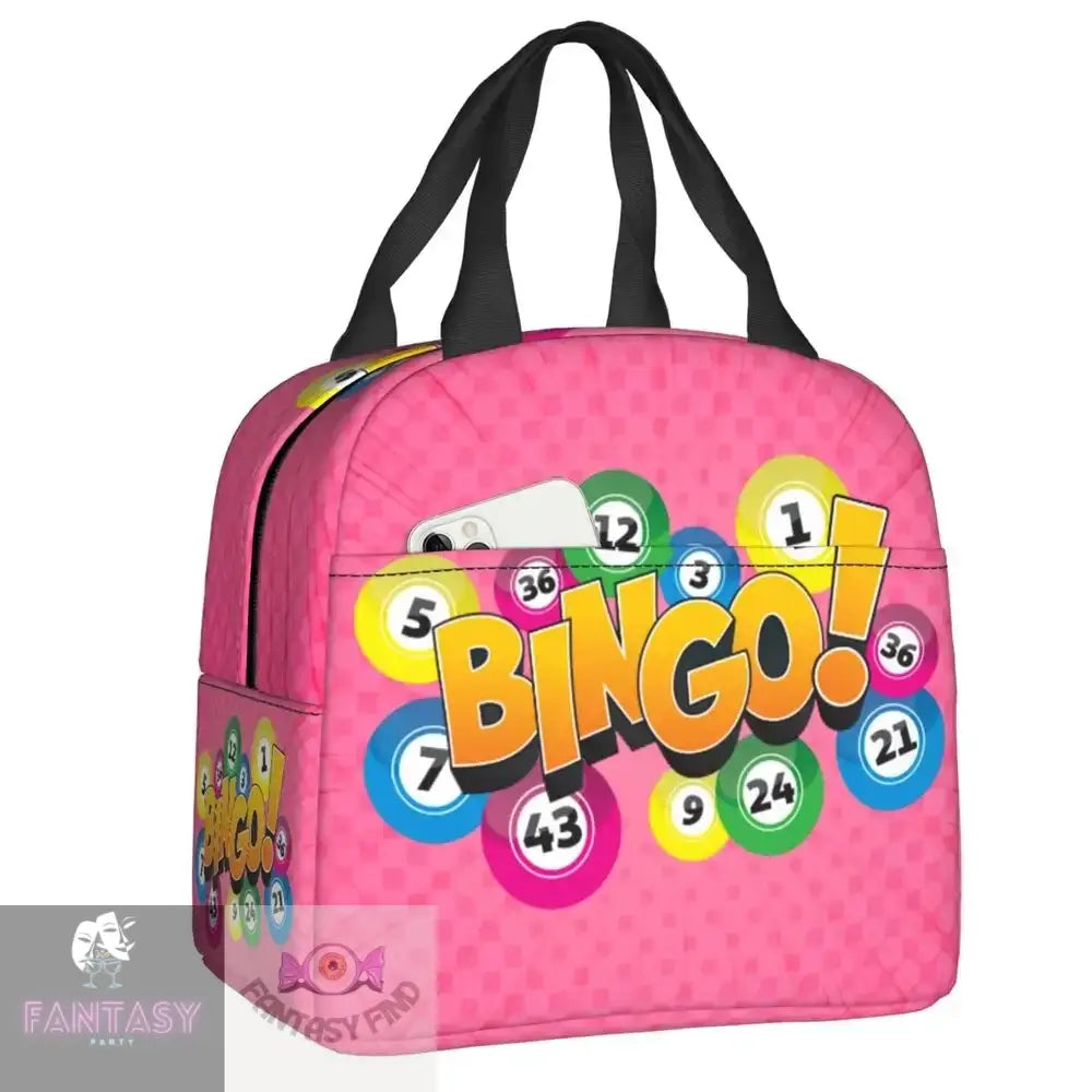 Hot Game Bingo Insulated Lunch Box - Choice Of Style 1